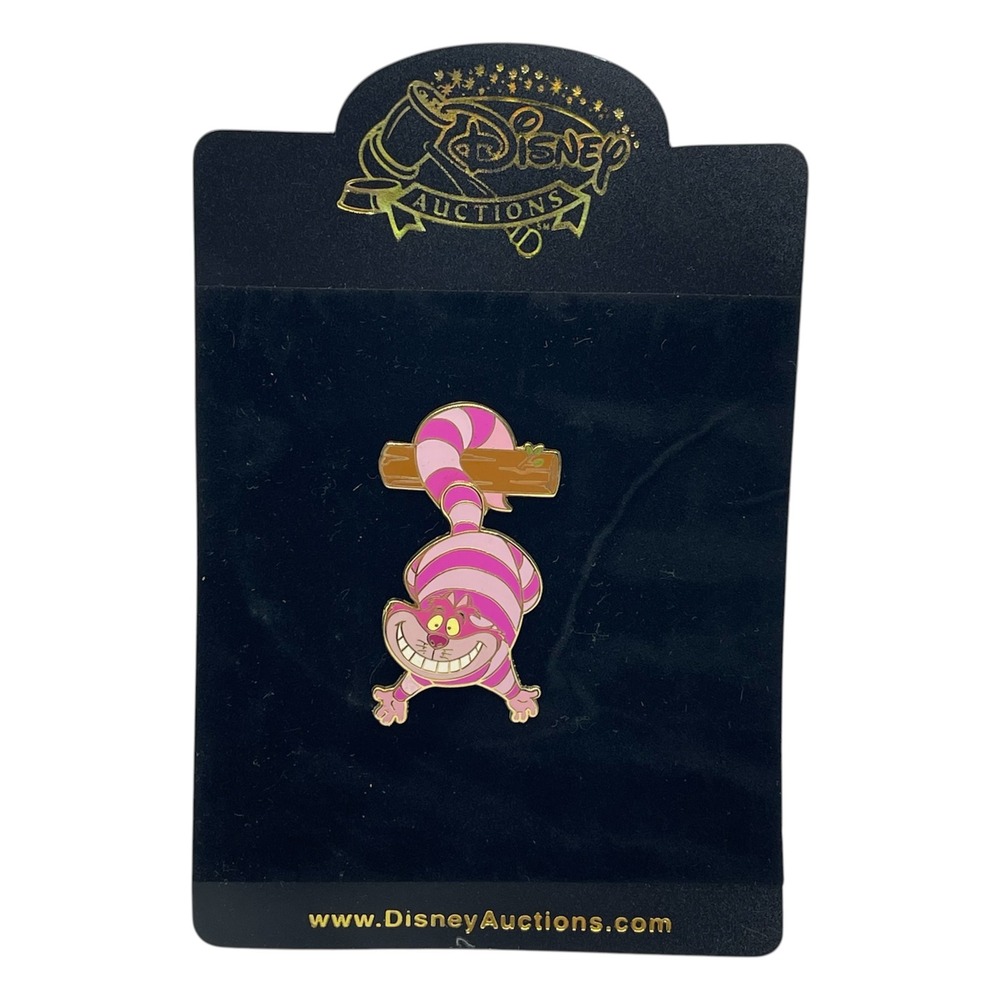 Disney Auctions Pin Cheshire Cat Alice In Wonderland LE 500 Limited Edition Rare